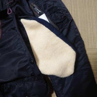 Buzz Rickson's William Gibson N-3B Slender Black Parka Jacket Size