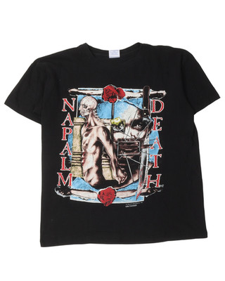Hot New Napalm Death Diatribes T-Unisex Short Sleeve Band Shirt TD1501