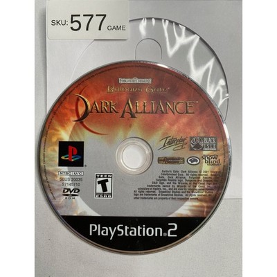 Baldurs Gate Dark Alliance Sony PlayStation 2