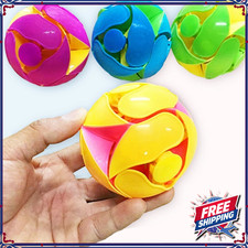 Colour Change Magic Ball Novelty Kids Cool Through Throwing Xmas Gift fun Toy