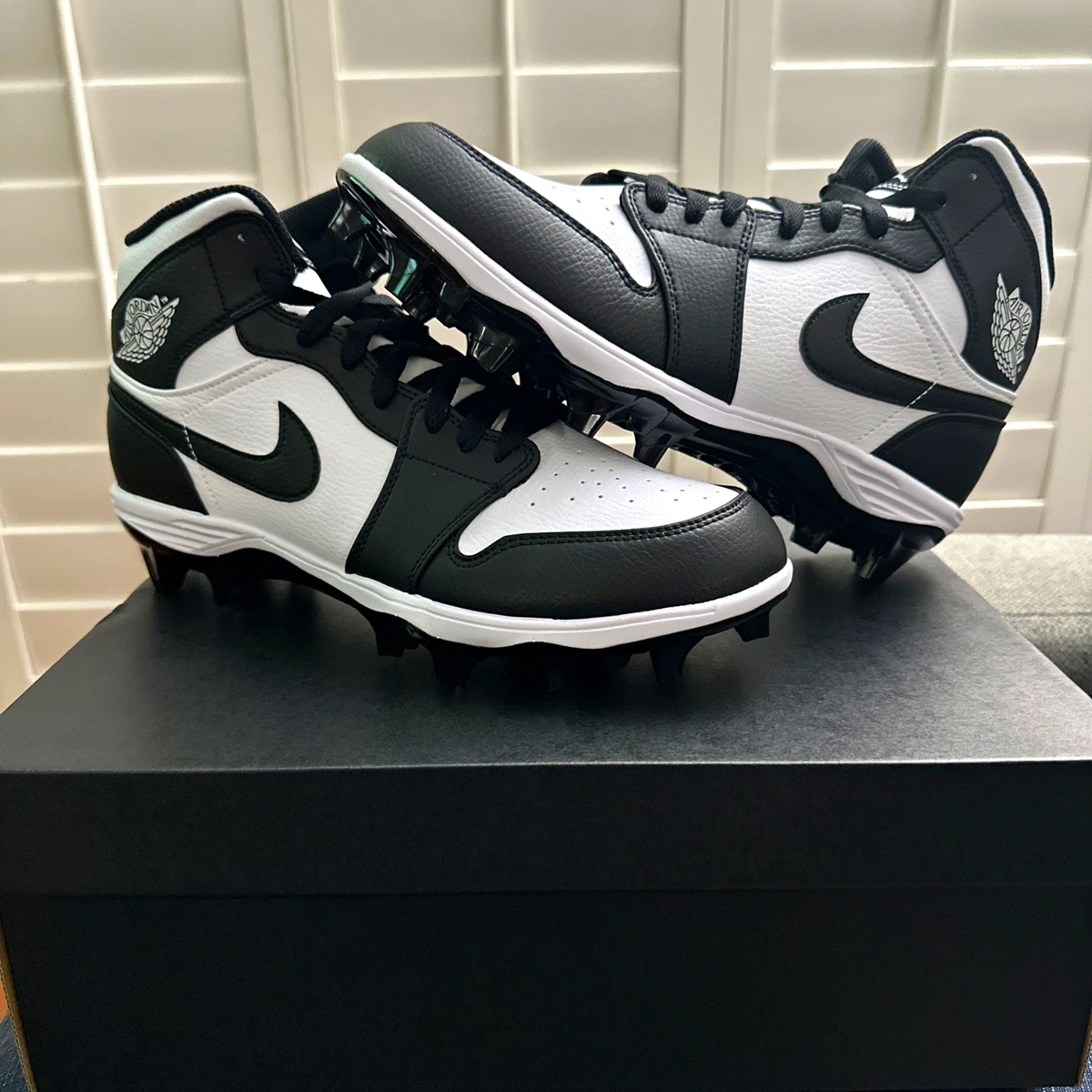 Jordan 1 TD Cleat Mid Black for Sale | Authenticity Guaranteed | eBay