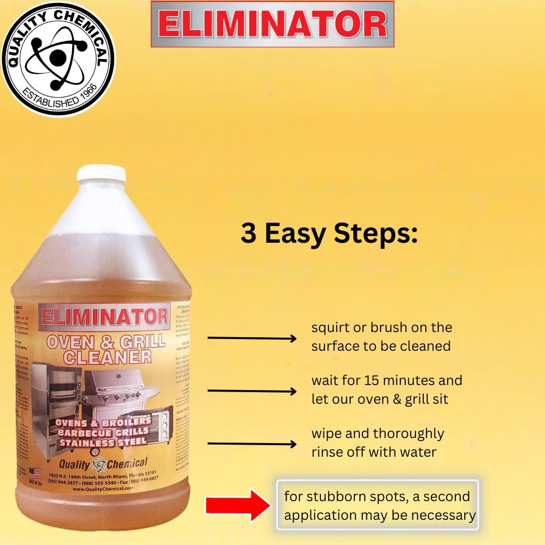 Oven Cleaner & Grill Cleaner - Heavy-duty/fast Acting & Easy to