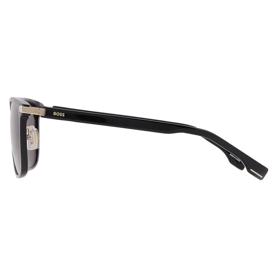 Gafas de sol Hugo Boss grises rectangulares para hombre BOSS 1406/F/SK 02M2/IR 57 Foto 4 de 4
