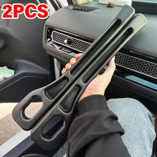 2Pcs Universal Car Seat Gap Filler Side Seam Plug Strip Seat Gap Phone Holder