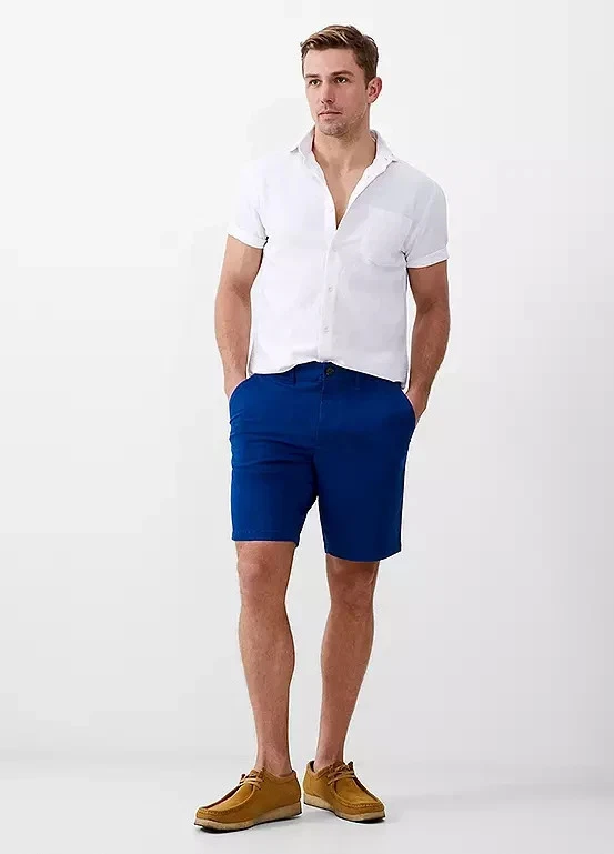 French Connection Stretch Navy Chino Shorts Size 30