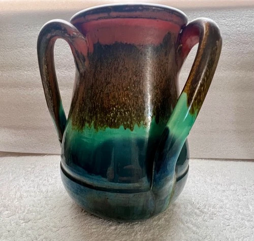 Stangl Sunburst Slanting Handle Vase 1929-1932