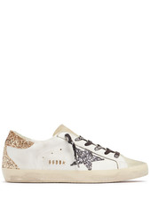 GOLDEN GOOSE Super Star Women's White/Gold Sneakers New Authentic