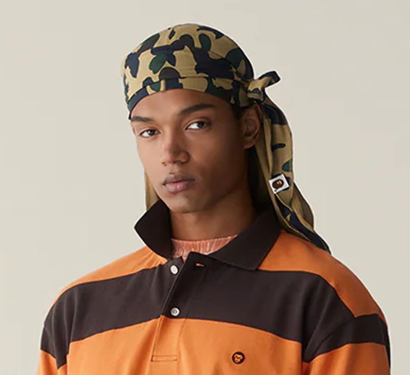 A BATHING APE Men's Goods 1ST CAMO DU-RAG 1M30181014 b | eBay