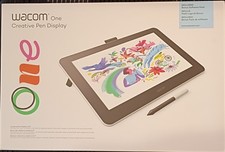 Wacom One 13.3  Creative Pen Display Tablet -...