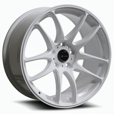 Vors Tr4 18x8.5 5x100 35 White Wheels4 73.1 18 Inch Rims