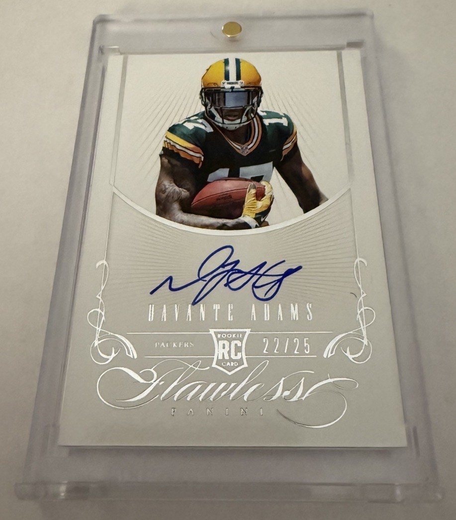 Davante Adams Panini Flawless Rookie Autographs #15 Base