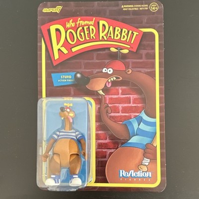 Super7 Who Framed Roger Rabbit ReAction Figures Stupid Action Figure, Boxed, 14+