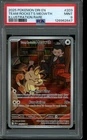 PSA 9 MINT Pokemon Team Rocket’s Meowth Destined Rivals Illustration 203/182