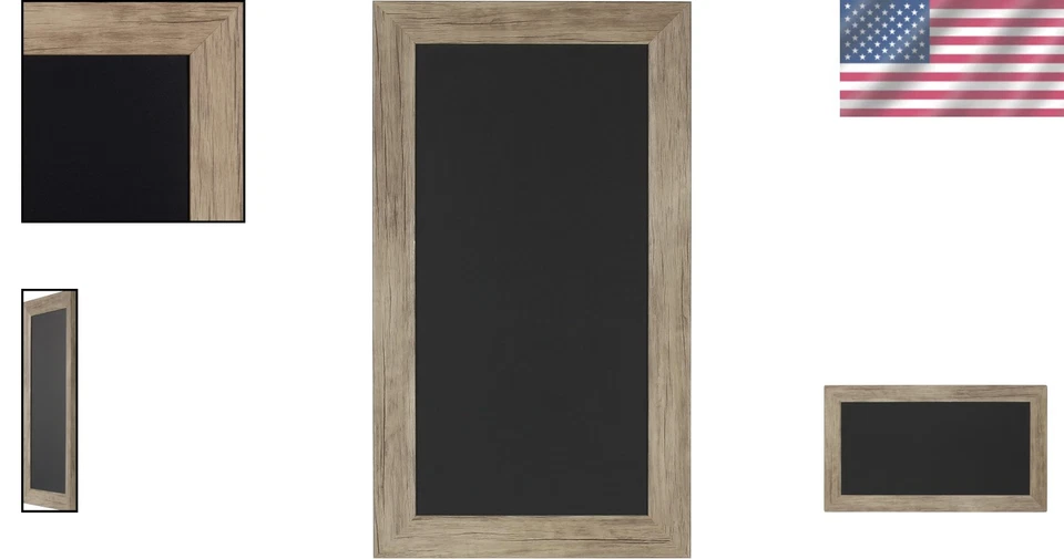 Pizarra Magnética Decorativa, 13x23 - Belleza Marrón Rústica para Hogar u Oficina Foto 2 de 4