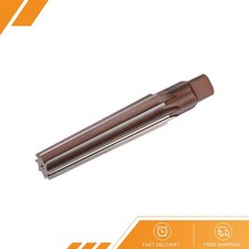 MT4 Morse Taper Reamer - H8 Alloy Tool 8 Flute Straight Shank Finish Cutter