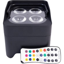 ColorKey MobilePar Mini HEX 4 Battery-Powered Wireless LED Effects Light