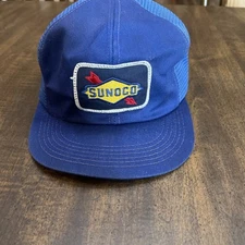 Sunoco Vintage Trucker Hat K Products Made In USA SnapBack 