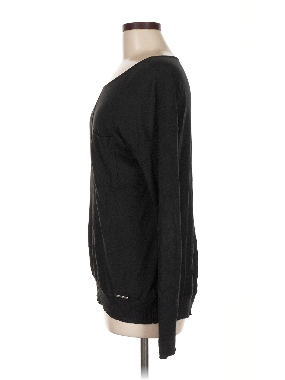 MICHAEL Michael Kors Women Black Pullover Sweater M thumbnail 4