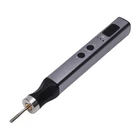 Mini Cordless Rotating Tool 5 Speed Grinder Kit With 7 Accessories Type C Ch BUU