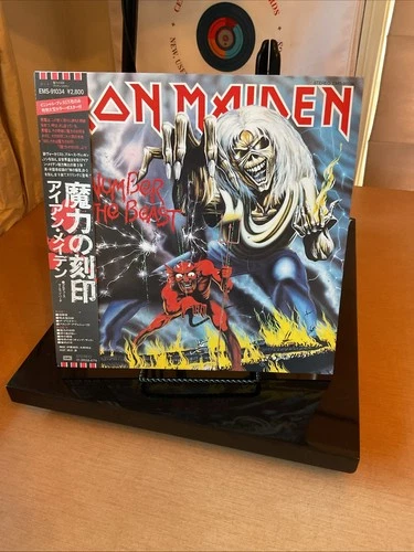 Iron Maiden ‎– The Number Of The Beast  1982 1st Pressing LE Japan EMS-91034