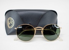 Ray-Ban Round Metal Sunglasses RB3447 53-21-145 w Case