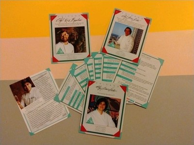 Chefs of Chicago (you pick) GraffitoVerde used large single cards Free Ship