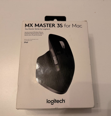 Logitech MX Master 3S für Mac Kabellose Maus - Schwarz