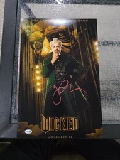 Jeff Goldblum SIGNED WICKED 12x18 Mini Poster JSA COA