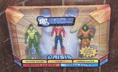 DC Universe Crisis Series Infinite Heroes: WEATHER WIZARD/FLASH/MIRROR MASTER