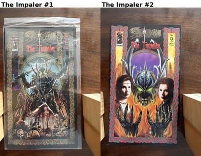 Spawn The Impaler #1-2 of 3 Mike Grell Image 1996 Dracula McFarlane Horror