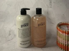 New Philosophy AMAZING GRACE amazing grace bath & body duo 16 oz