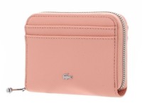Lacoste Daily City Zip Coin Wallet XS GeldböRse Miami Lachsfarben Neu