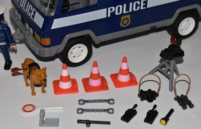 Playmobil 3166 Police Van Intervention Team Truck Rescue
