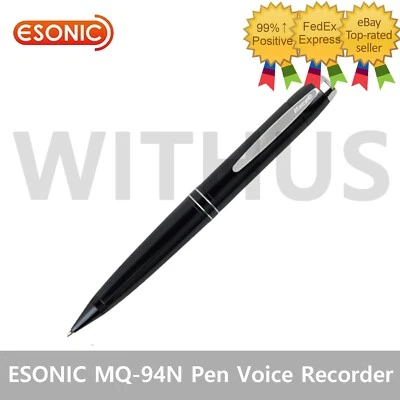 ESONIC MQ-94N Pen Voice Recorder 8GB 16GB USB Memory MP3_