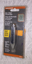 Swanson 8 Ounce Steel Plumb Bob 20 Foot String New In Package