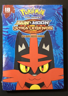 Pokemon Sun & Moon Ultra Legends [ The Alola League Begins ] (DVD