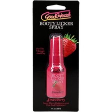Doc Johnson Goodhead Booty Licker Flavored Spray Strawberry 1oz