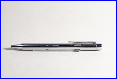 Vintage Chromed Steel 4 color Rotring multi BALLPOINT PEN 1970s