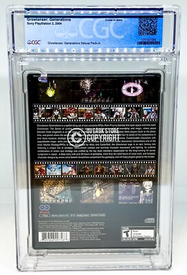 Growlanser: Generations - PS2 - CGC 8.5 A+ Sealed Graded Not VGA