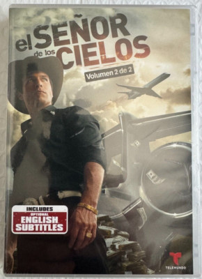 El Senor De Los Cielos: Volume 2 (DVD) New & Sealed w/ Extras