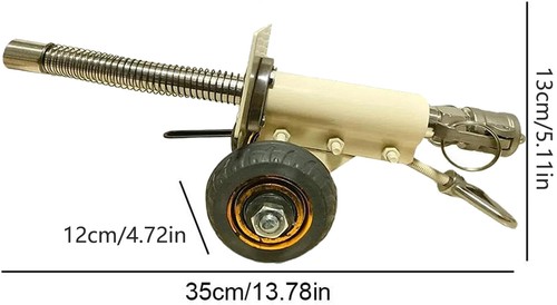 Mini Firecracker Artillery Cannon Model Military Launcher Artillery Collection - Picture 7 of 12