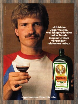Jägermeister #2557 - Reklame Werbeanzeige Original-Werbung 1984