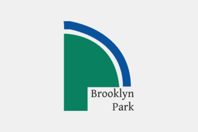 Aufkleber Brooklyn Park City (Minnesota) Fahne Flagge 18 x 12 cm Autoaufkleber 