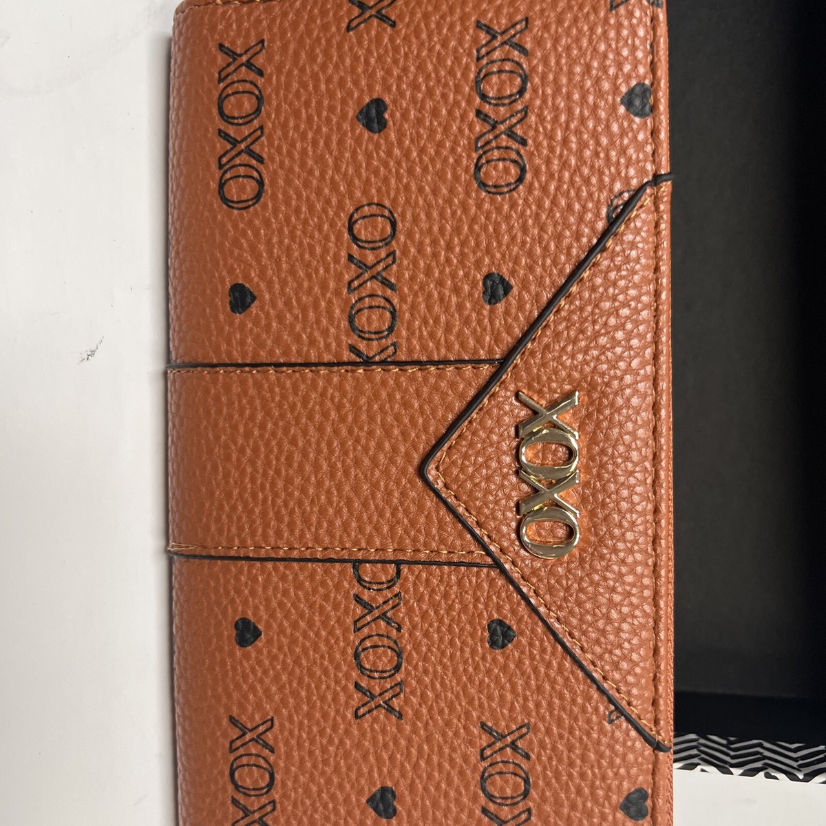『Hollywood Wallet BROWN』 XOXO Faux Leather Wallet Brown | eBay