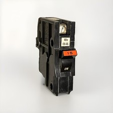 NA15 FPE NA115 15A AMP 1P POLE 120V Federal Pacific Breaker RED HANDLE NA