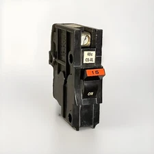 NA15 FPE NA115 15A AMP 1P POLE 120V Federal Pacific Breaker RED HANDLE NA