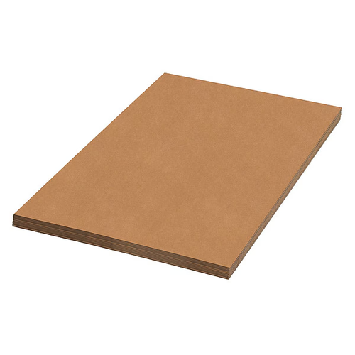 5 PACK Cardboard Sheets 40" x 60" Corrugated Kraft 1/8" Thick Single Wall NEW - Picture 9 of 12