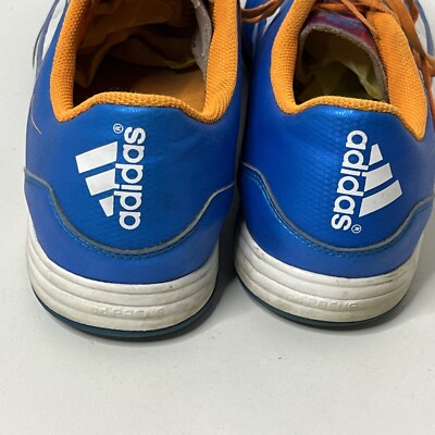Adidas F10 Blue Orange Indoor Soccer Shoes Sneakers Cleats Lace Up Futbol  Men 11 | eBay