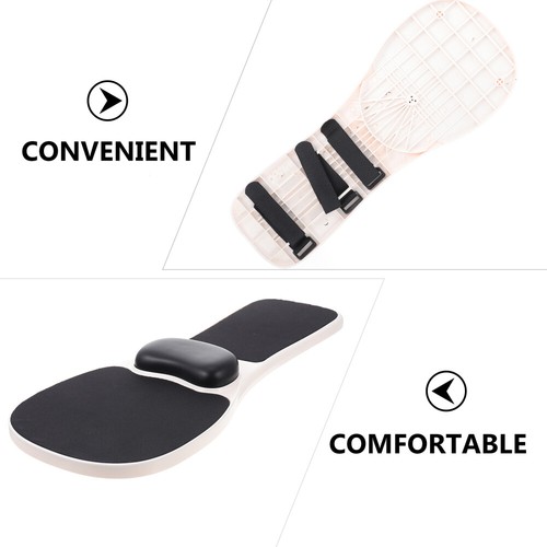 Memory Foam Wrist Guard Mouse Pad Hand Support Board Desk Elbow Rack - Afbeelding 2 van 12