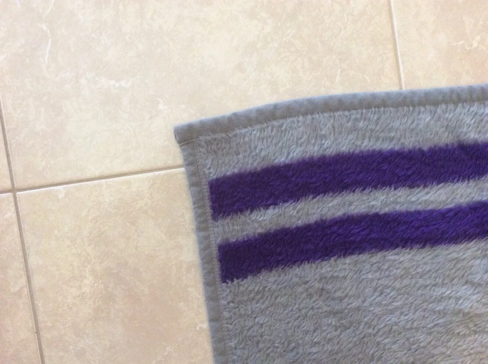 Manta Biederlack De Colección Colorado Rockies Púrpura Gris Negro Gráfico Logo Acrílico Foto 4 de 4